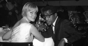 Sammy Davis Jr. and May Britt